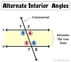 <p>Formed when a transversal passes through two lines</p>