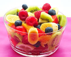 <p>la ensalada de frutas</p>