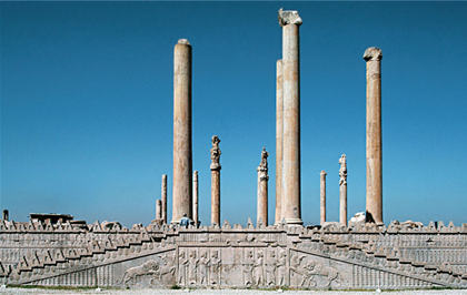 <p>Audience Hall (apadana) of Darius and Xerxes</p>