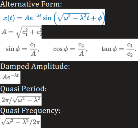 <p>amplitude A</p>