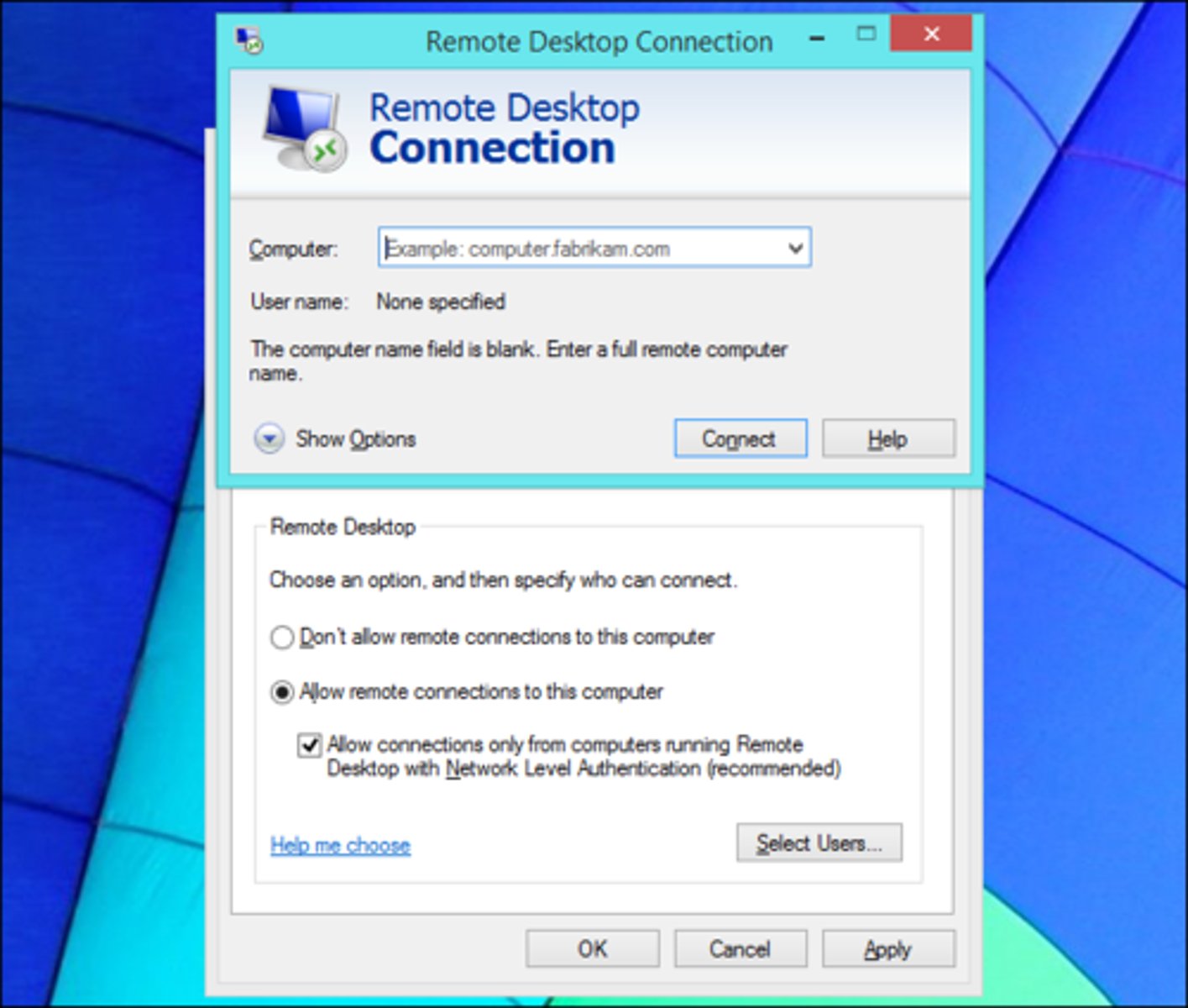 <p>TCP port 3389​</p><p>Developed by Microsoft; allows a program to connect to another computer and run a program using a GUI​</p><p>Officially called Remote Desktop Services and was previously called Terminal Services​</p><p>Good tool for remote clients wanting to connect their work computer to their home computer​</p>