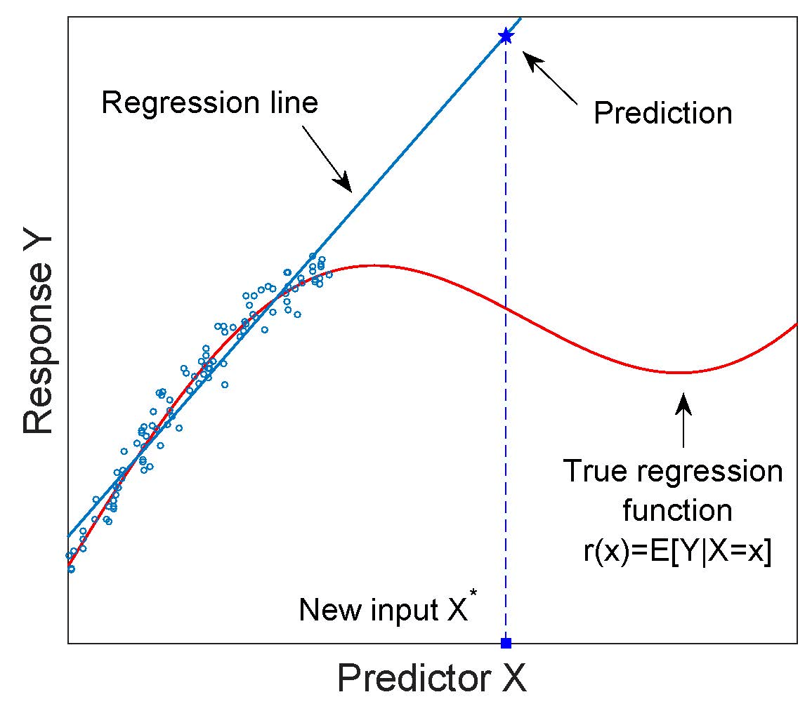 <p>extra data outside the pprediction points</p>