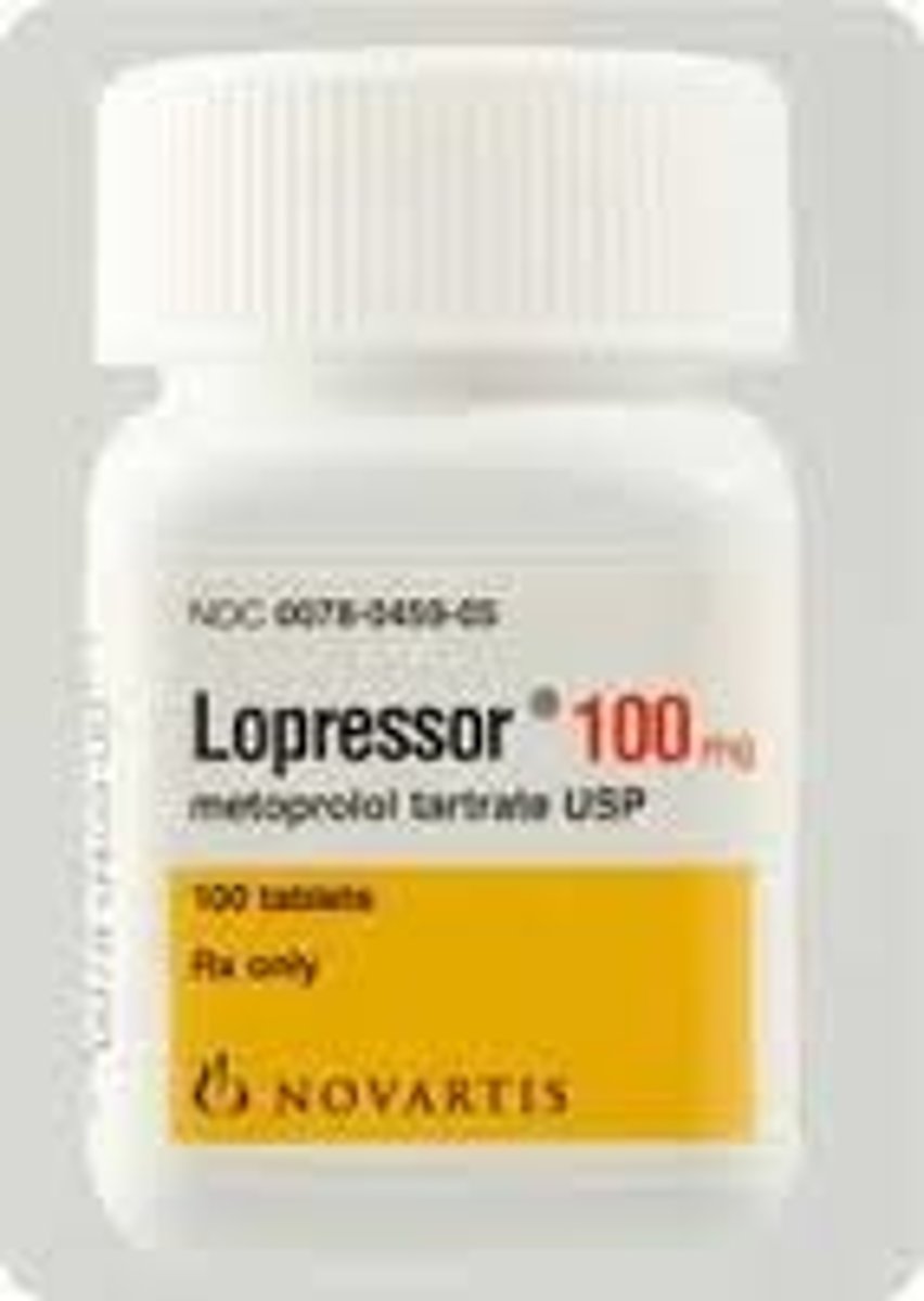 <p>Metoprolol</p><p>Indication: Hypertension, Heart Failure</p><p>Classification: Beta 1 Blocker;</p>