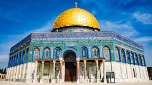 <p>691-92, Jerusalem, Israel- part if the Aqsa Mosque complex, Early Islamic</p>