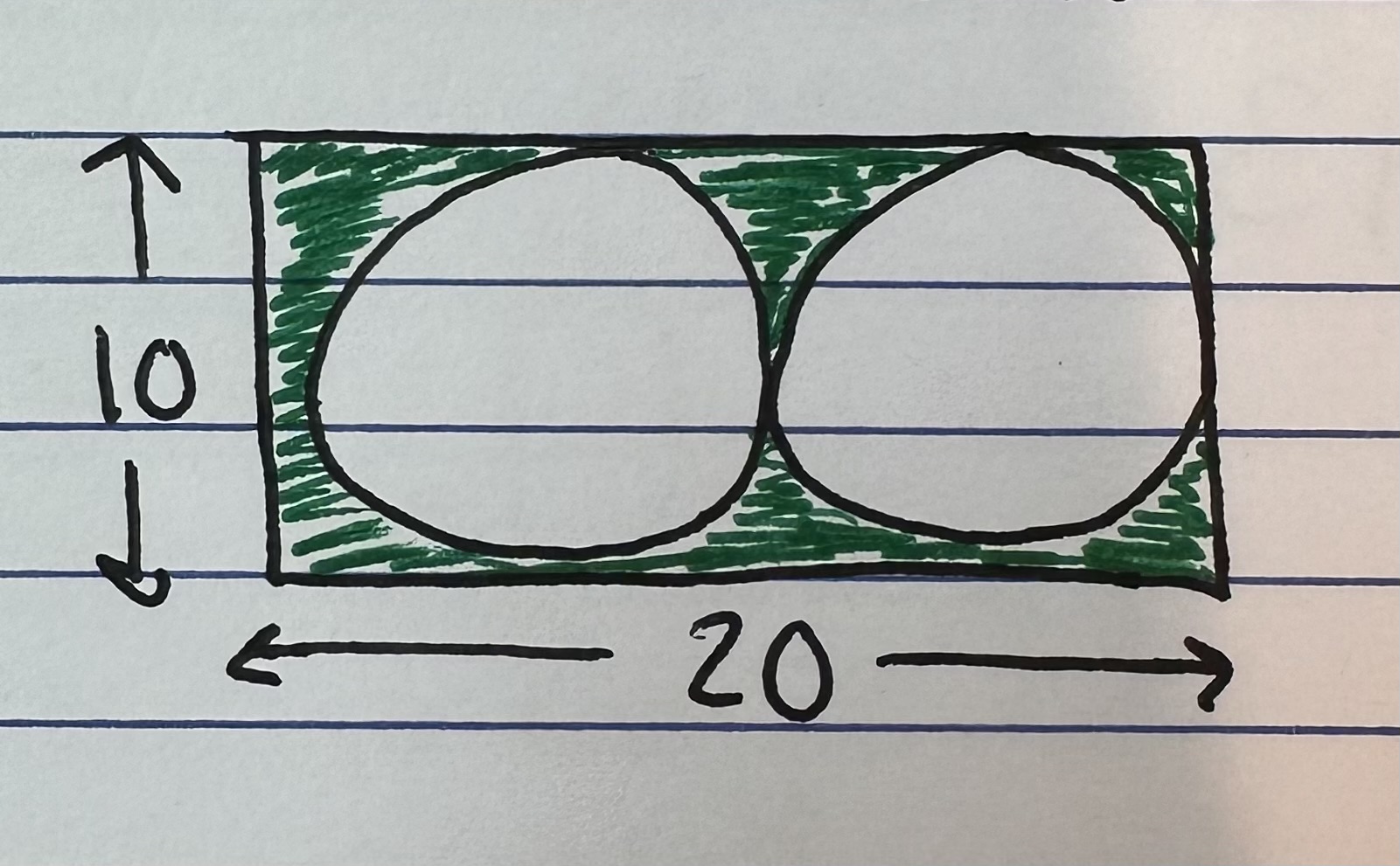 <p>What is the shaded area? </p>