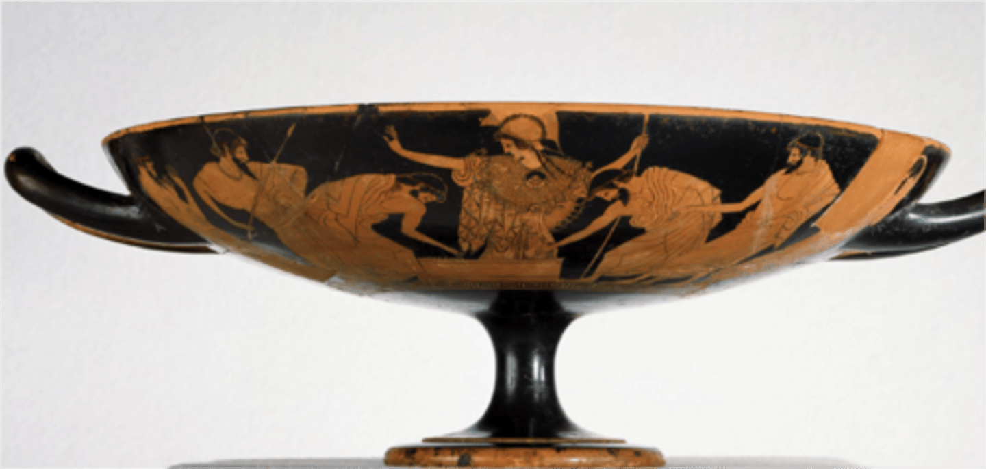 <p>Dionysus's cousin</p>