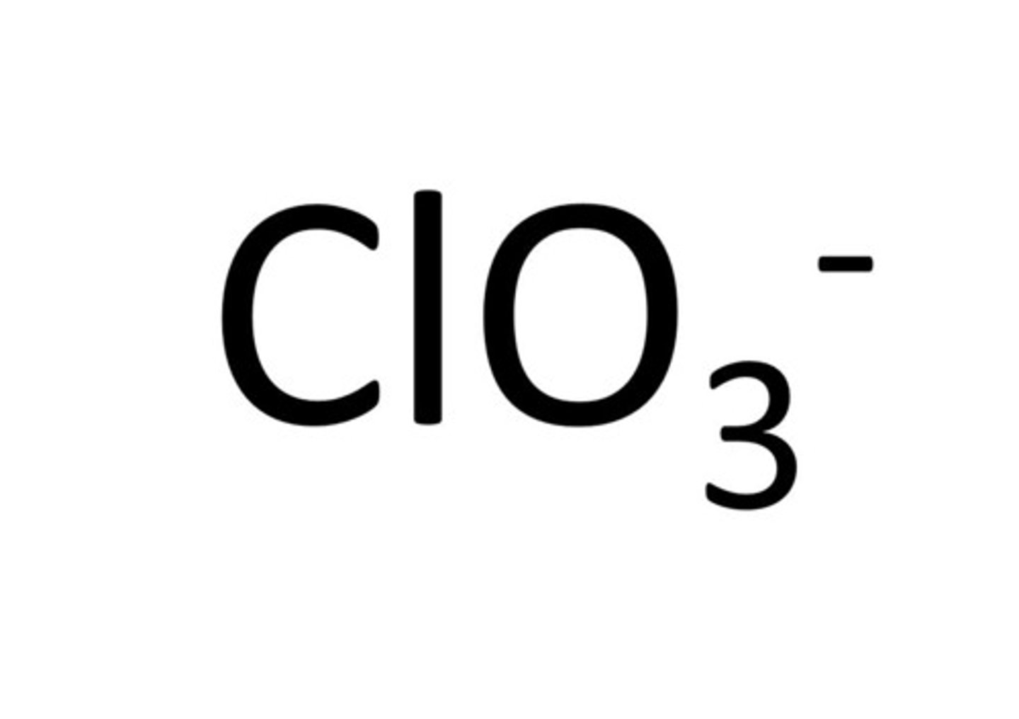 <p>ClO3-1</p>