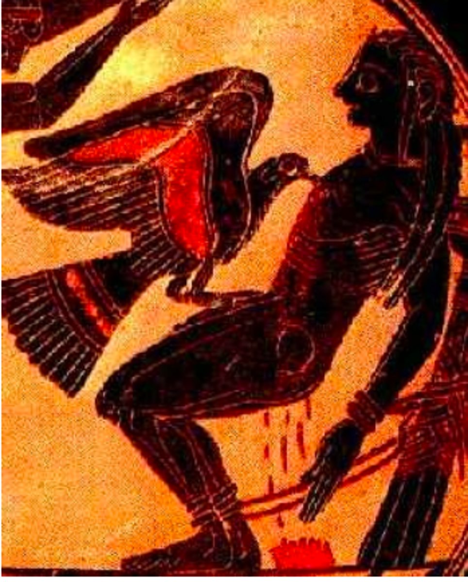<p>t<span>he novel draws clear parallels between Victor Frankenstein and the Greek mythological figure of Prometheus.connects Victor Frankenstein to Prometheus and suggests that the book will be about an act of creation that results in severe punishment, a suggestion which proves true.</span></p>