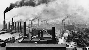 <p>Industrialized (adj)</p><p></p>