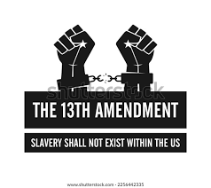 <p>An amendment passed in 1865 that declared that slavery was completely illegal.</p>