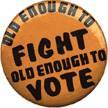 Granted suffrage to 18,19, and 20 year olds