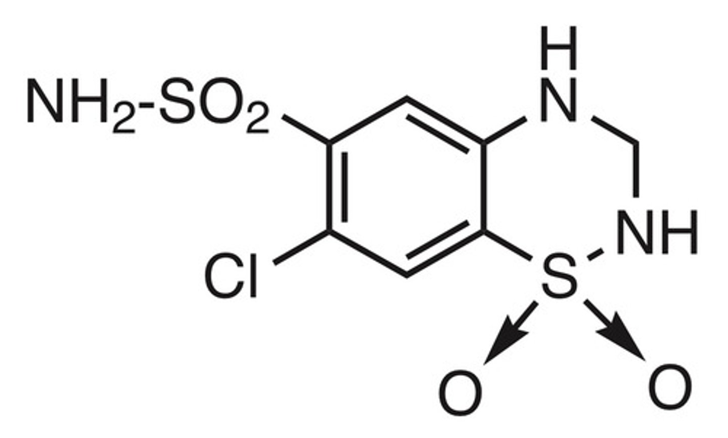 <p>Hydrochlorothiazide</p>