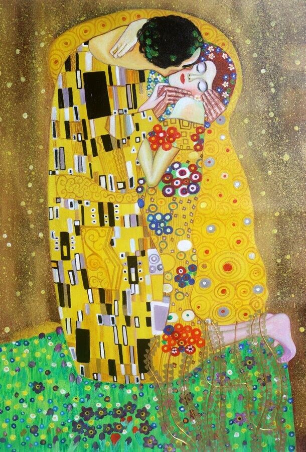 <p>Who is the artist of <strong>The Kiss</strong>?</p>