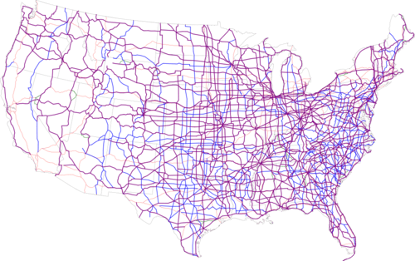 <p>states that larger and closer places will have more interactions than places that are smaller and farther from each other.</p><p>ex: gravity model of migration.</p>
