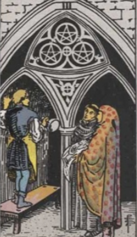 3 of Pentacles- Upright