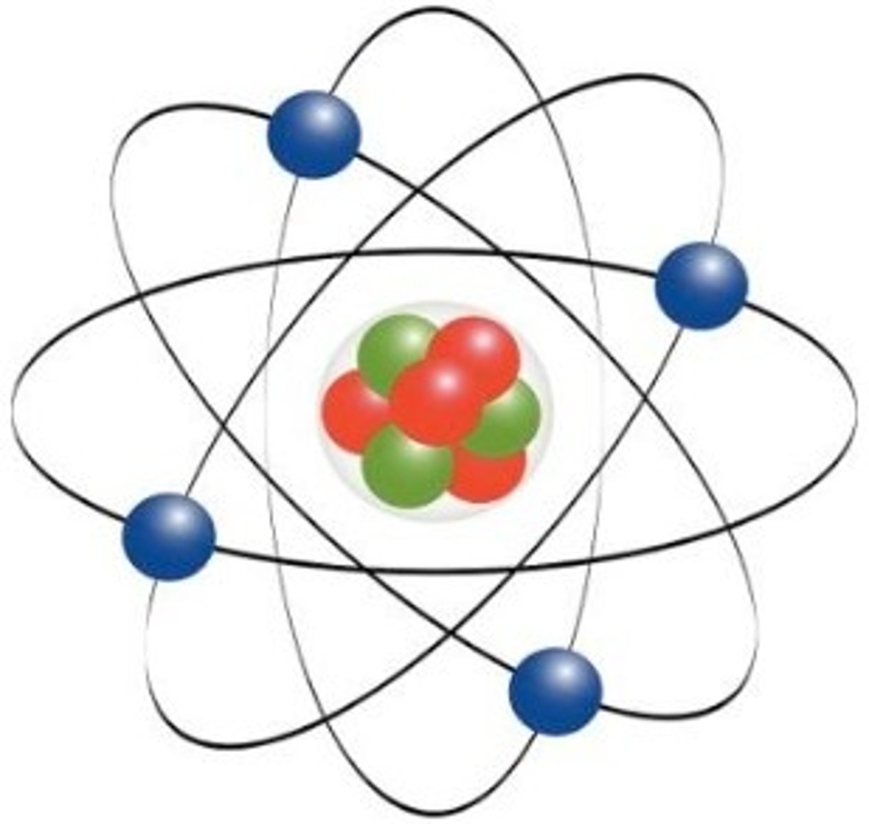 <p>Actual person who came up with the nuclear model</p>