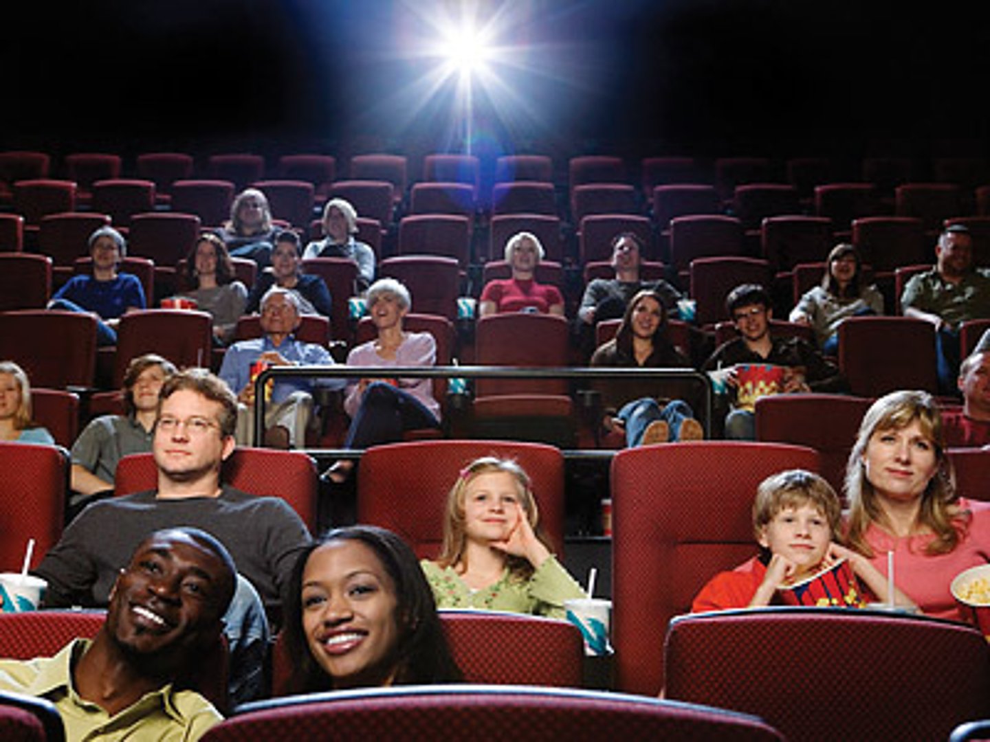 <p>to see a movie</p>