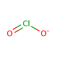 <p>Cl O2 ^ -</p>