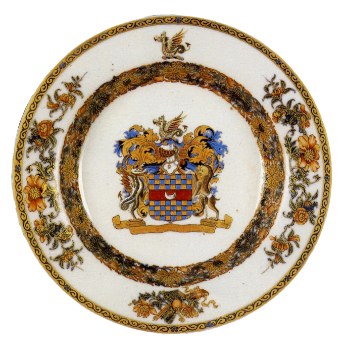 <p>Dinner Plate - Hugh, 3rd Baron Clifford</p>