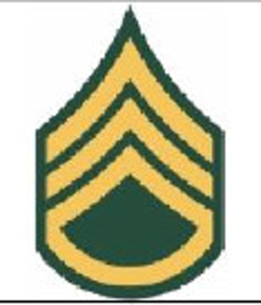 <p>3 Chevrons 1 Rocker</p>