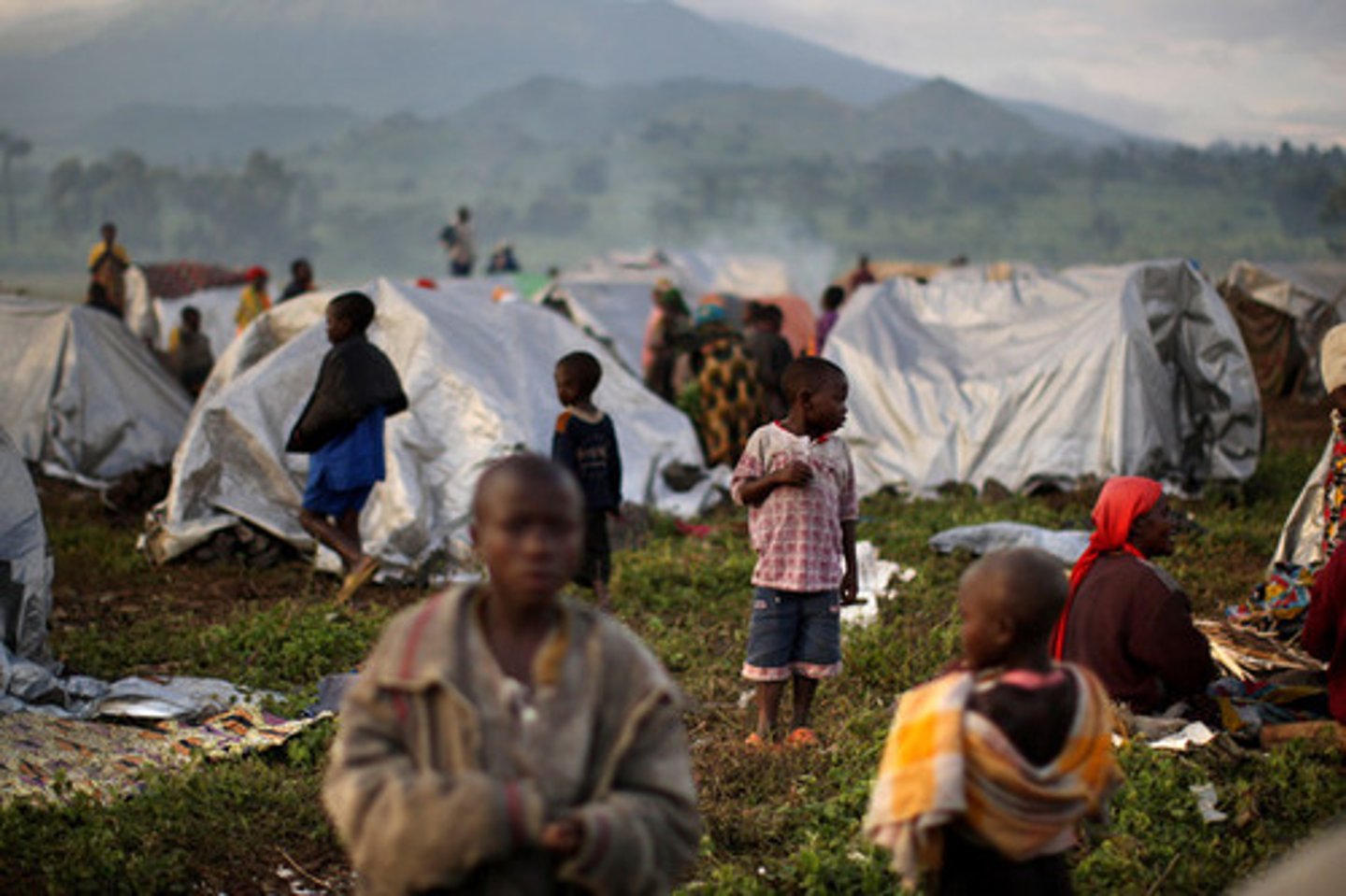 <p>a displaced person</p>