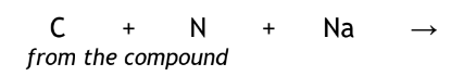 <p>This reaction creates what product?</p>