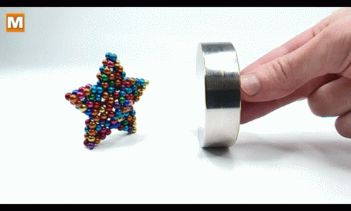 <p>attracted to magnets (paperclips from metal) - có từ tính, bị hút bởi nam châm</p>