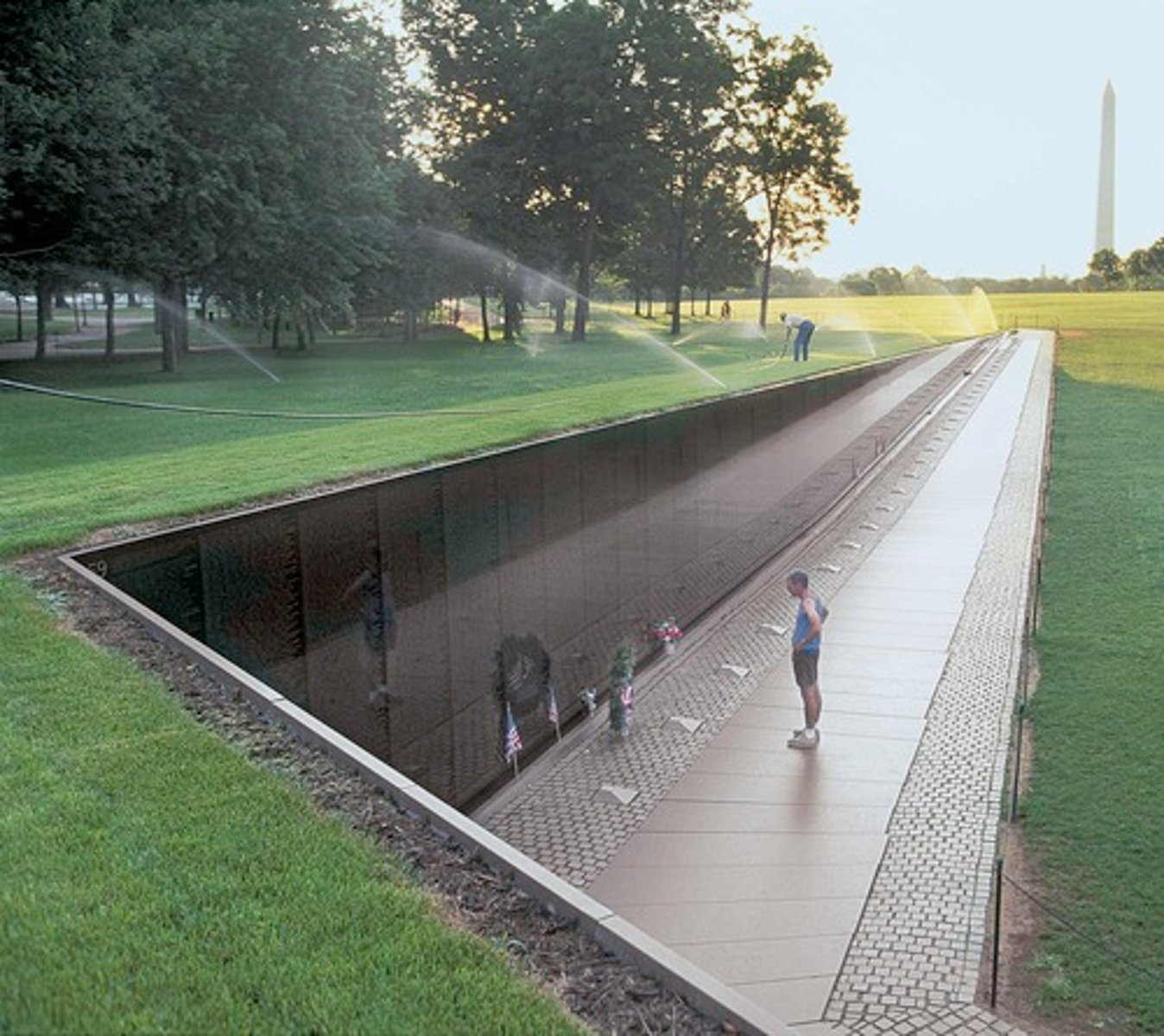 <p>Maya Lin, Vietnam Veterans Memorial, Washington, D.C.</p>