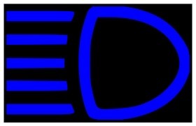 <p>High beam highlights</p>