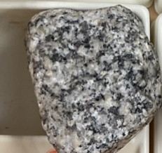 <p>Origin: intrusive </p><p>Texture: phaneritc </p><p>Color: felsic </p><p>Cooling rate: slow </p><p>Special : countertop </p>