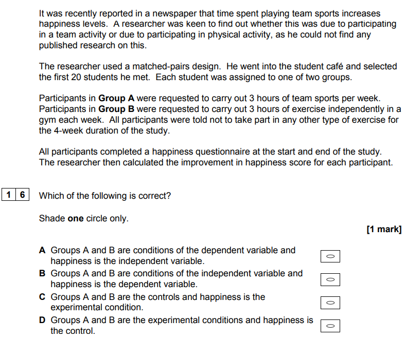 Which of the following is correct? (1)