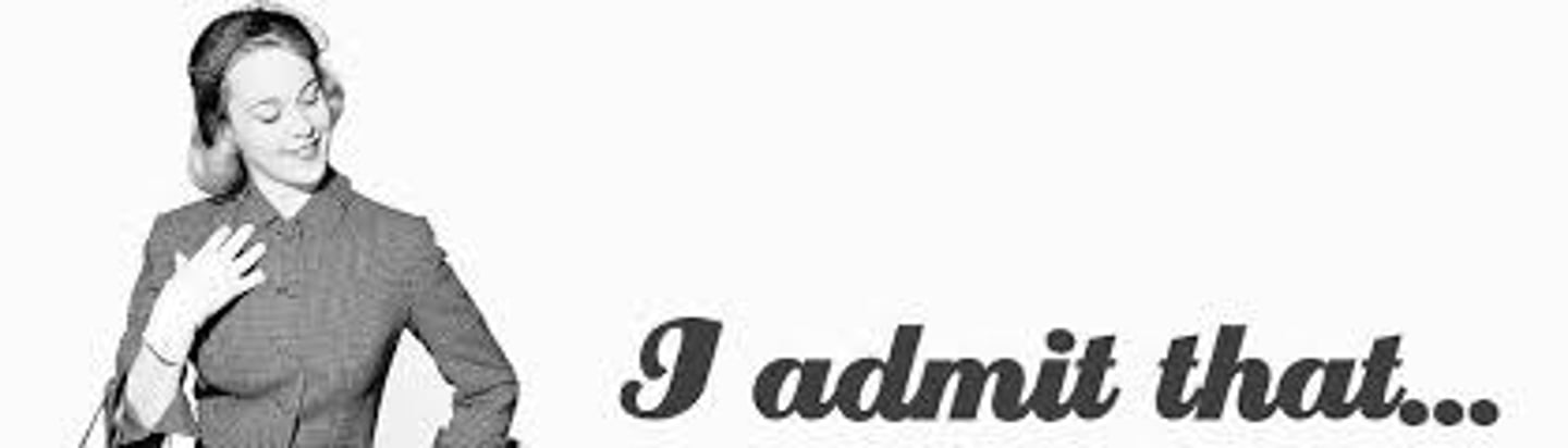 <p>to admit, confess</p>