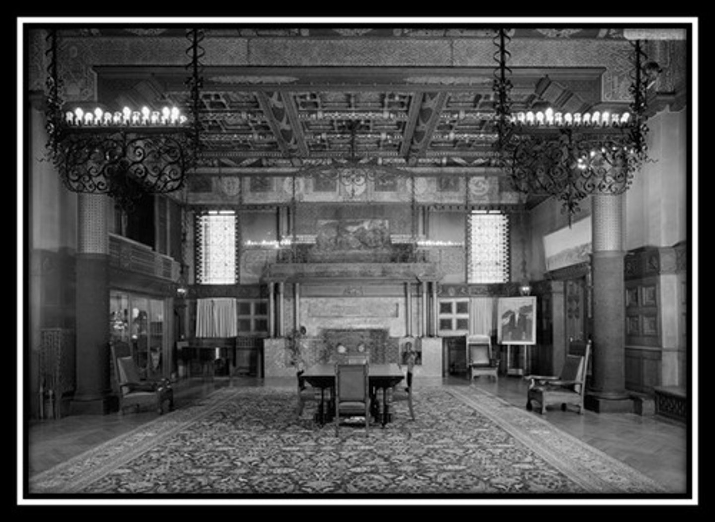 <p>Veteran's Room in 7th Regiment Armory</p>