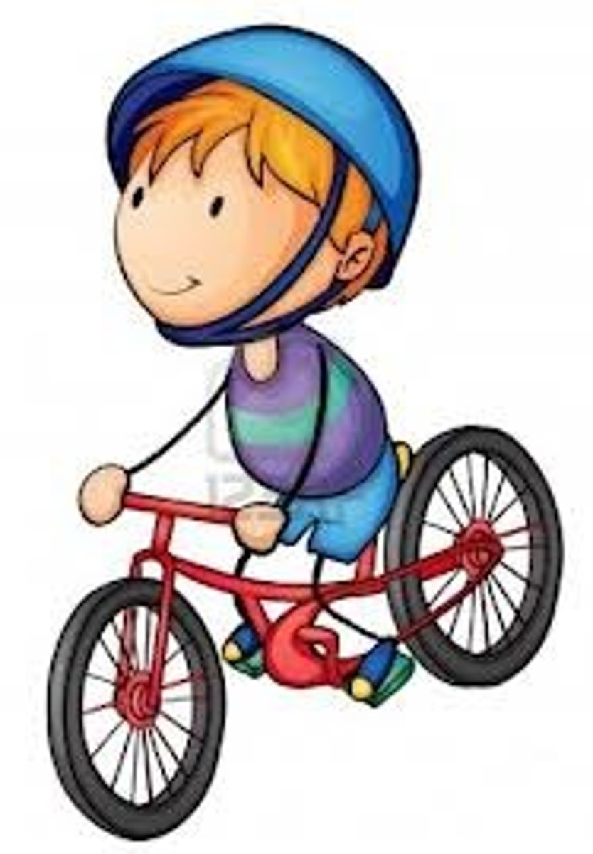 <p>to ride a bike</p>