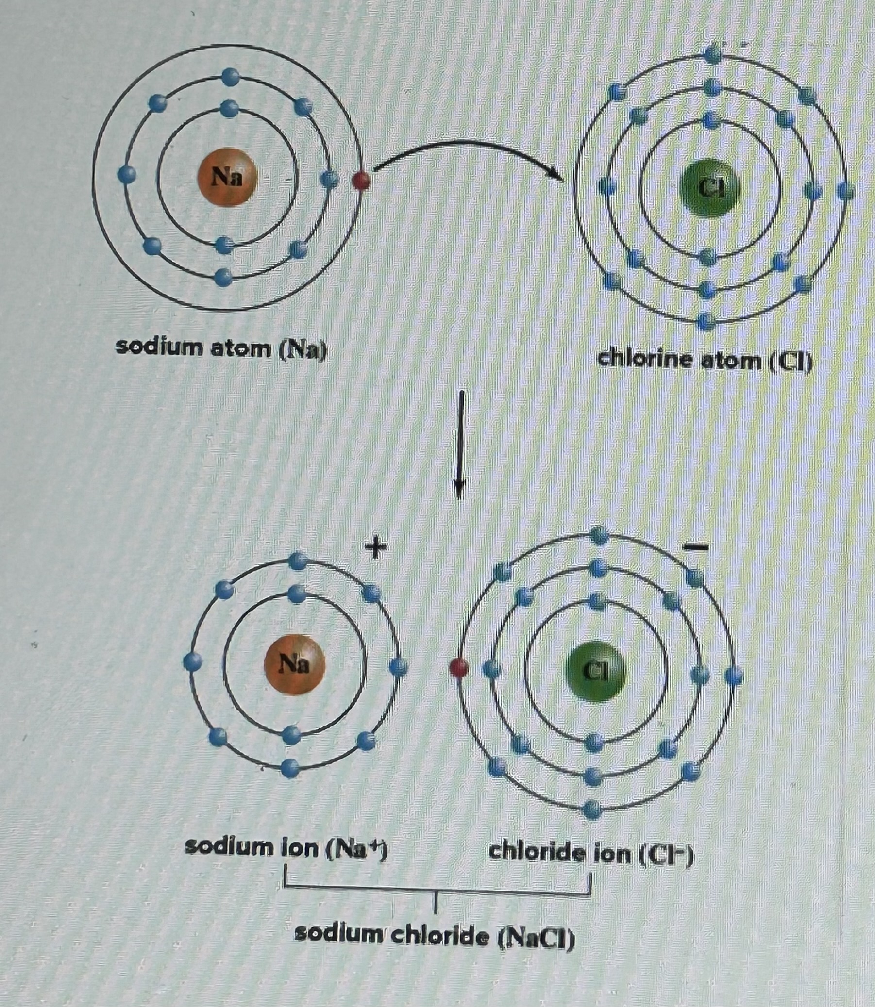 <p>Ionic Bond Example </p>