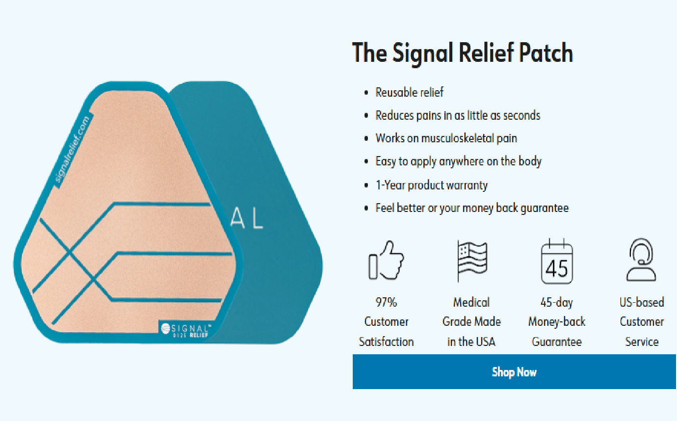 <p><span> <strong>Signal Relief Patches </strong></span><span style="font-family: Calibri, &quot;sans-serif&quot;">All BUYERS Buzzing TRUTH Consumer Latest Report<br><br></span></p>