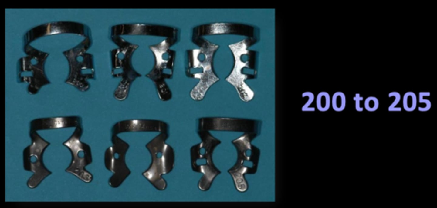 <p>What teeth are these clamps used for?</p>