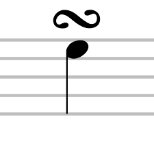 <p>A musical ornament consisting of the notes above and below a principal note and returning to the original note</p><p>ex. e—» f —» e —» d —» e </p>