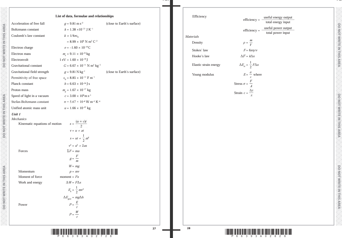 <p>DATA, FORMULAS AND RELATIONSHIPS</p>