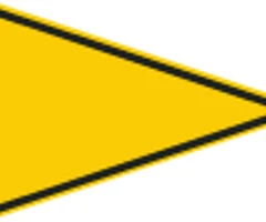 A sign with this shape means