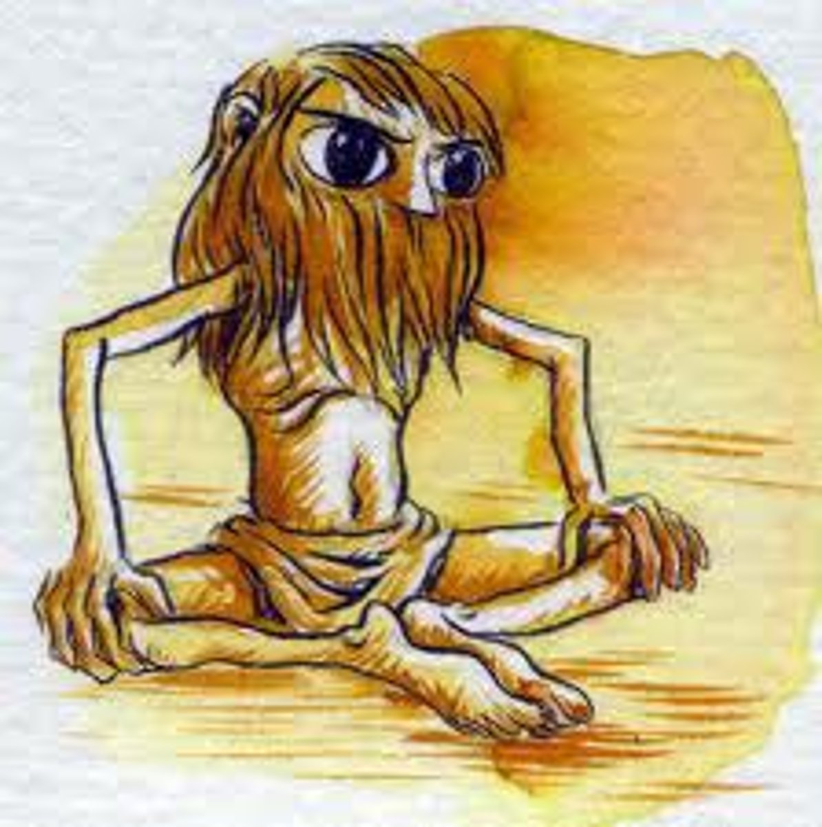 <p>(n)(adj) Person who gives up luxuries in order to pursue a spiritual life; severe self-discipline</p>