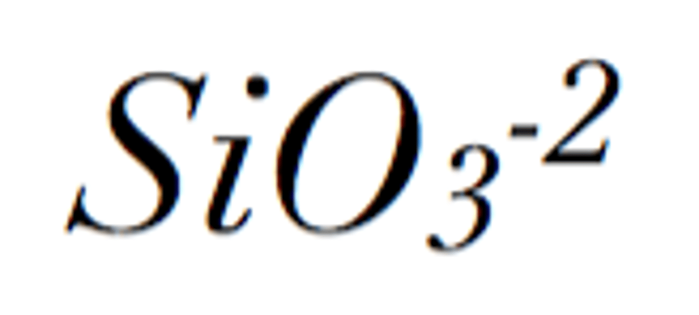 <p>SiO3 2-</p>