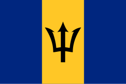 <p>Barbados, Ichirouganaim</p><p>(Barbados = "the bearded ones", referring either to 1. the long, hanging roots of the bearded fig tree, 2. to the allegedly bearded Kalinago (Island Caribs) who once inhabited the island, or 3. to a visual impression of a beard formed by the sea foam that sprays over the outlying coral reefs; Ichirouganaim = “redstone island with white teeth (reefs)”)</p>