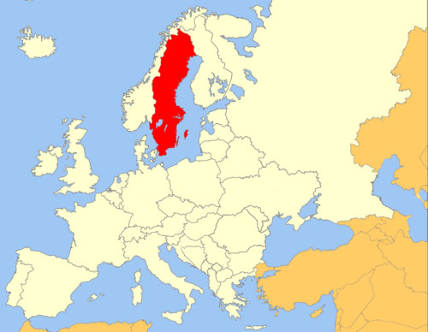 <p>Sweden</p>