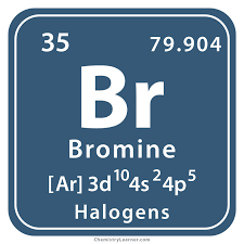 <p>Bromine</p>