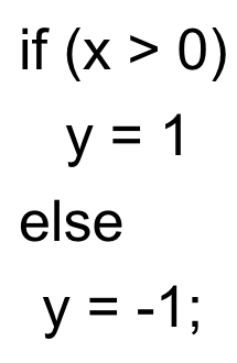 <p>express using the conditional operator：</p>