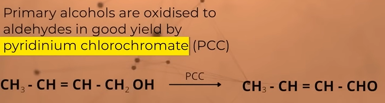 <p>gives <strong><u>aldehydes</u></strong> in good yield </p>