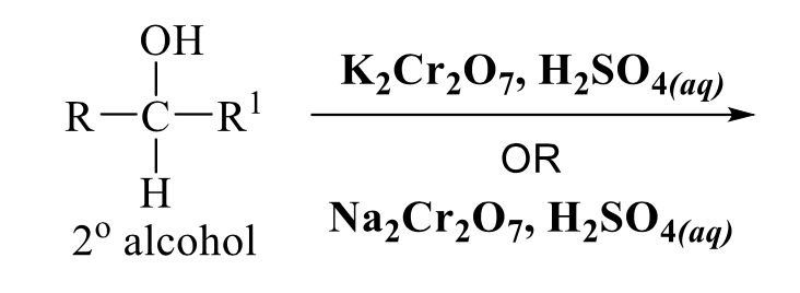 <p>what is the product of this alcohol rxn</p>
