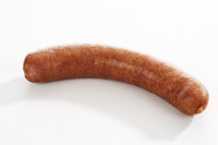 <p><span>a </span>thin<span>, tube-like </span>case<span> </span>containing<span> </span>meat<span> that has been </span>cut<span> into very </span>small<span> </span>pieces<span> and </span>mixed<span> with </span>spices</p>
