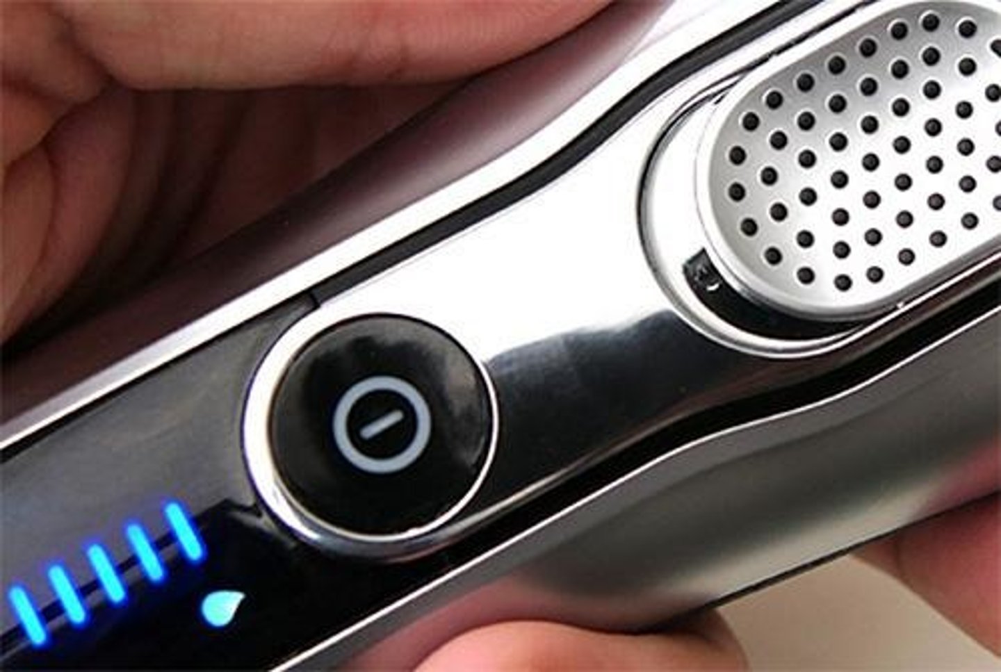 <p>to turn on an electric shaver</p>